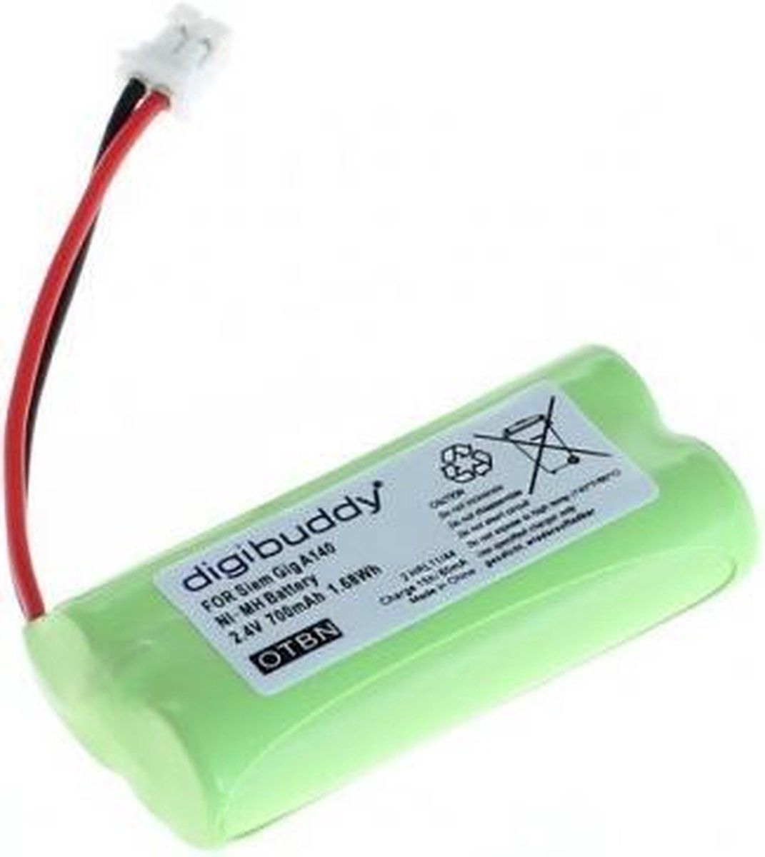 Batterij voor Siemens Gigaset A12 / A14 / A16 / A24 / A26 / A110 /A120 / A140 / A140 TRIO / A140 weib / A140 DUO / A145 / A160 / A165 / A165 Trio / A240 / A240 weib / A240 DUO / A245 / A245 WEIB / A245 DUO / A260 / A260 DUO / A260 NiMH 700mAh