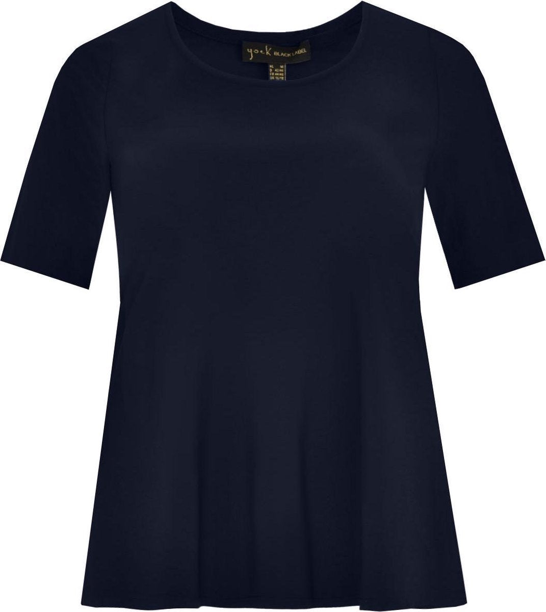 Yoek T-shirt Basis korte mouwen