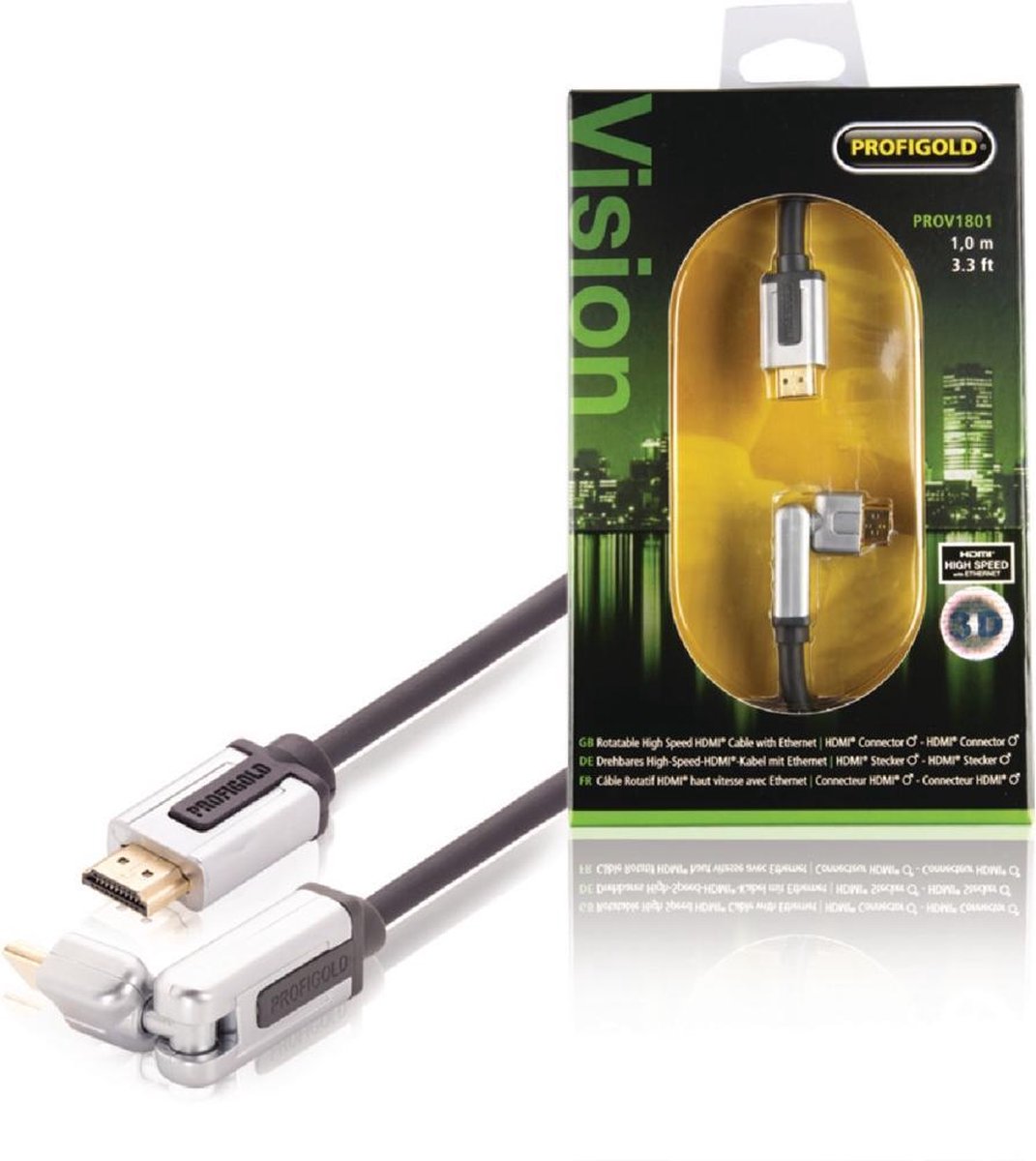 Profigold 1m High Speed HDMI