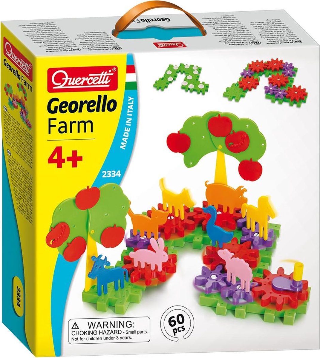 Quercetti Georello Boerderij 60-delig