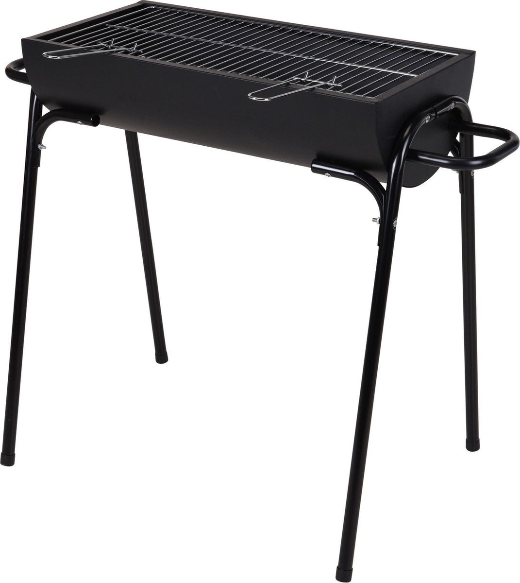 Barbecue- Houtskoolbarbecue - BBQ - Zwart - Op poten -  88cm