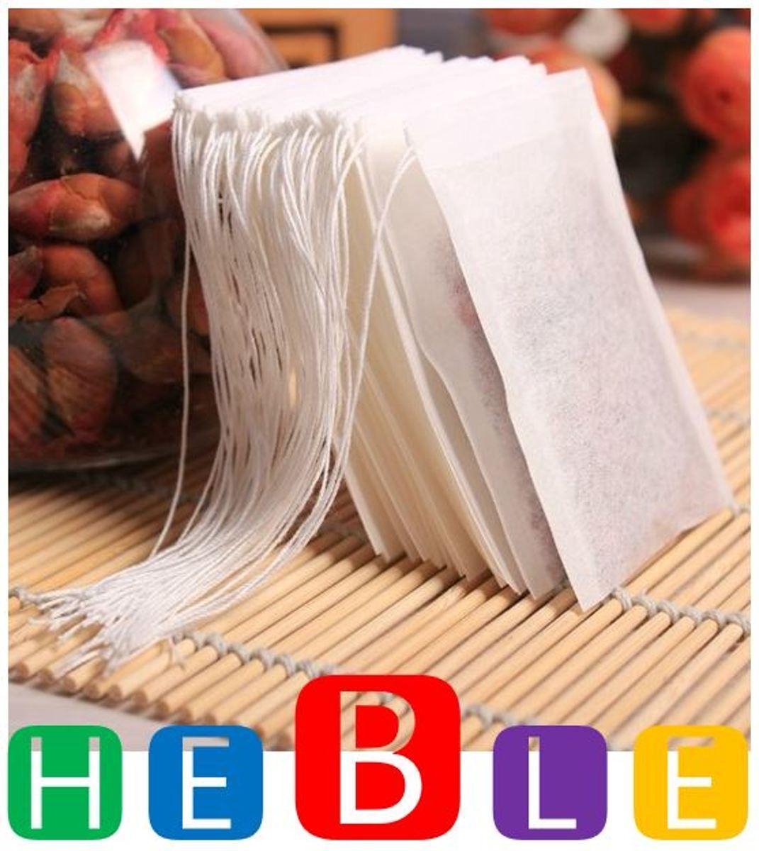 Lege theezakjes 200 stuks - Heble - dagaanbieding - aanbiedingen