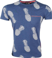 MZ72 - Heren T-Shirt - Torsade - Navy