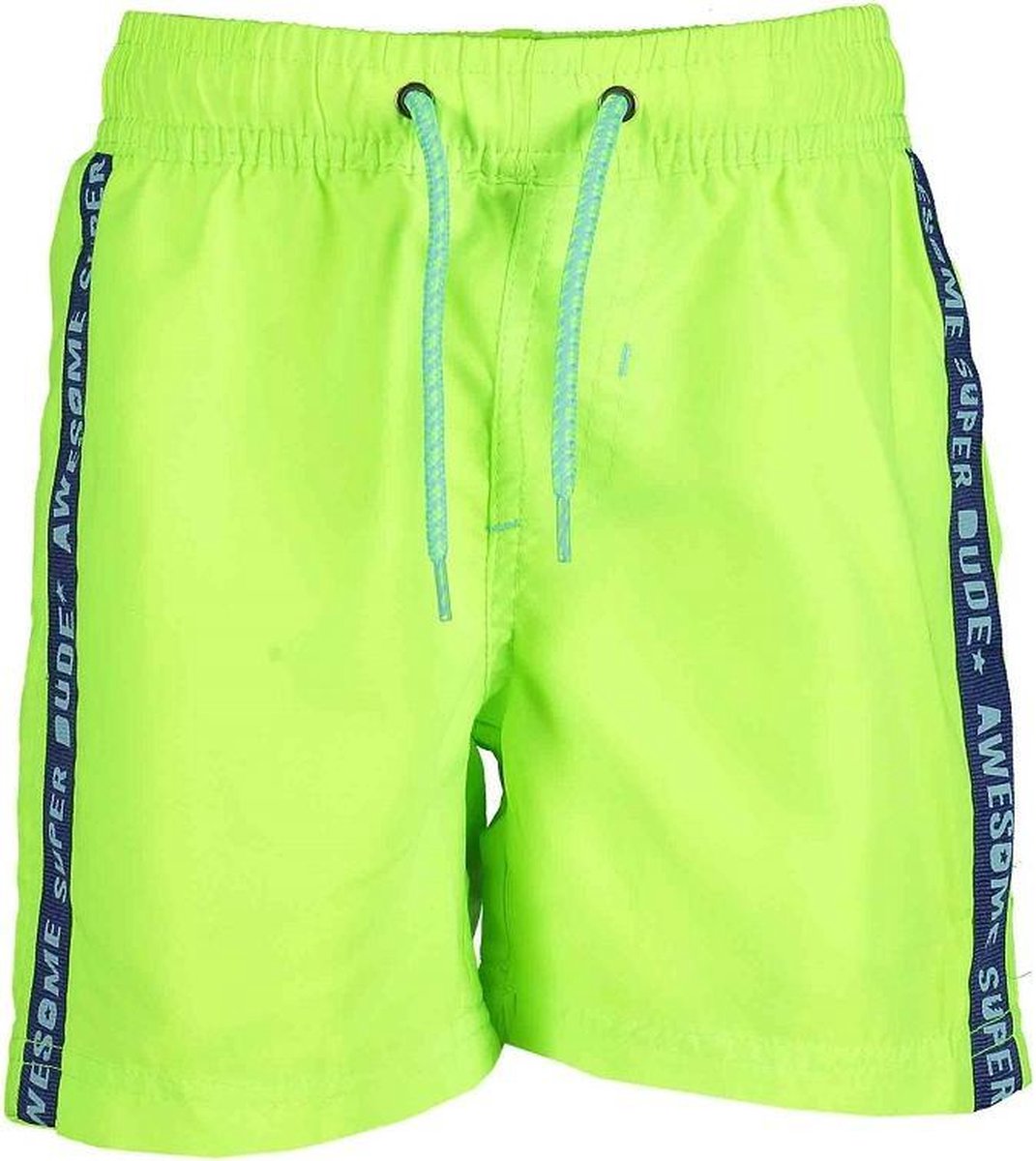 Blue Seven - jongens zwembroek - neon groen - Maat 104