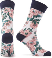 Misja | Sok katoen bloemen dessin roze
