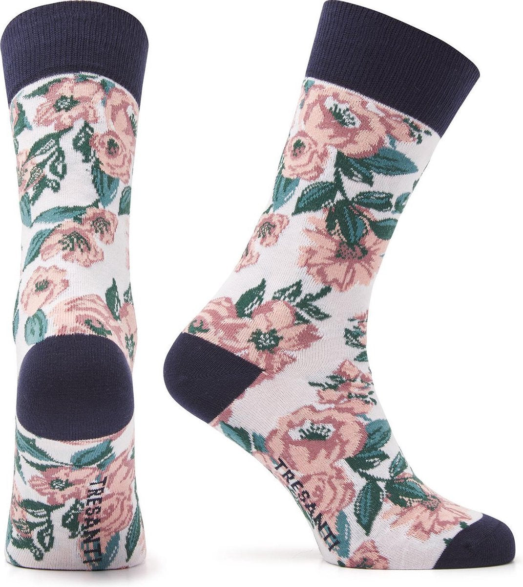 Misja | Sok katoen bloemen dessin roze