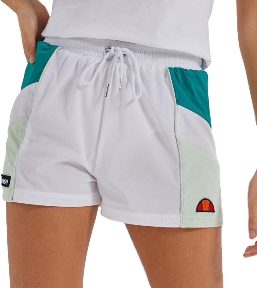Ellesse Broek - Vrouwen - Wit/Blauw/Mint groen