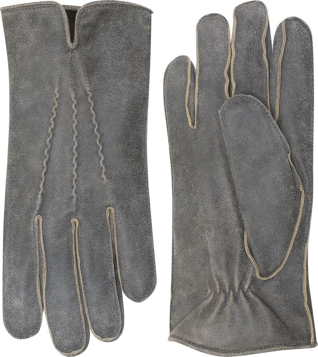 Vintage look leren handschoenen heren model Ottawa Color: Espresso