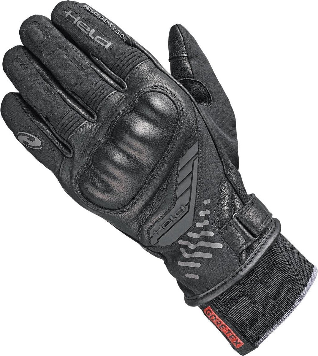 Held Madoc Gore-Tex Black Motorcycle Gloves 11
