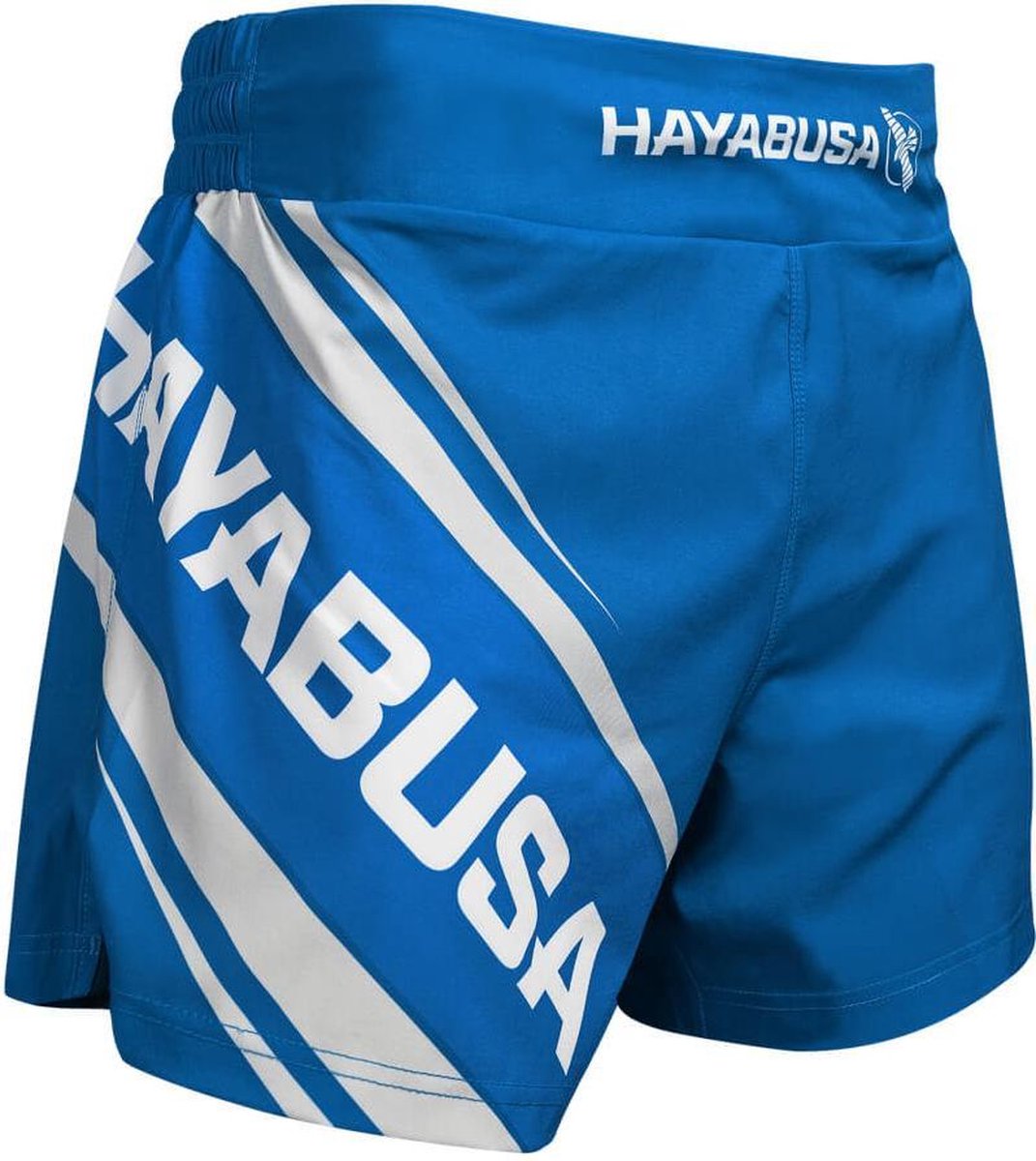 Hayabusa Kickboxing Shorts 2.0 - Blauw - maat 32 (S)