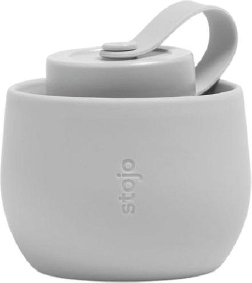 Stojo Drinkfles Cashmere Siliconen 590 Ml Grijs