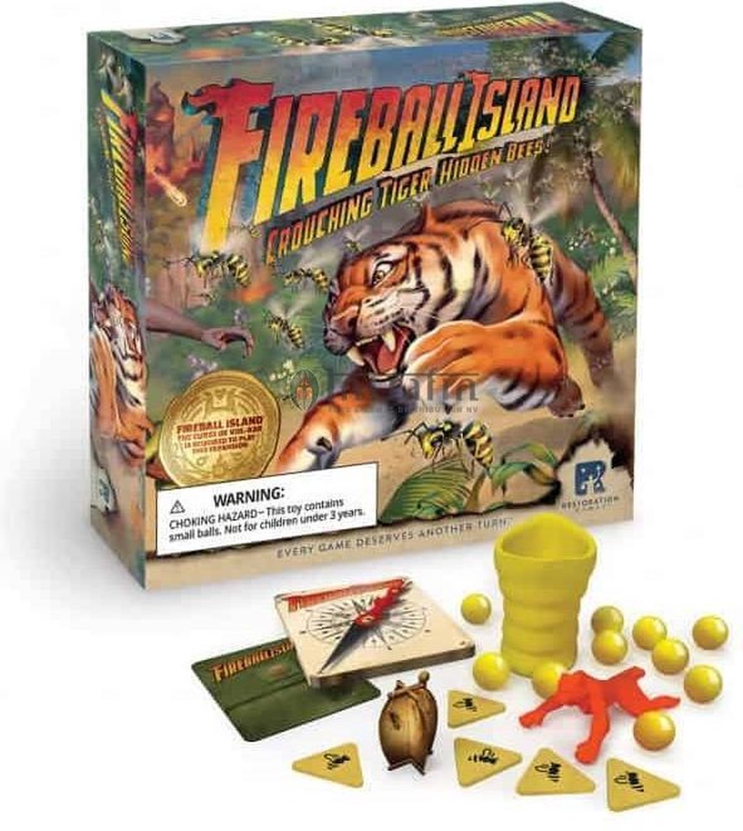 Asmodee Fireball Island Crouching Tiger