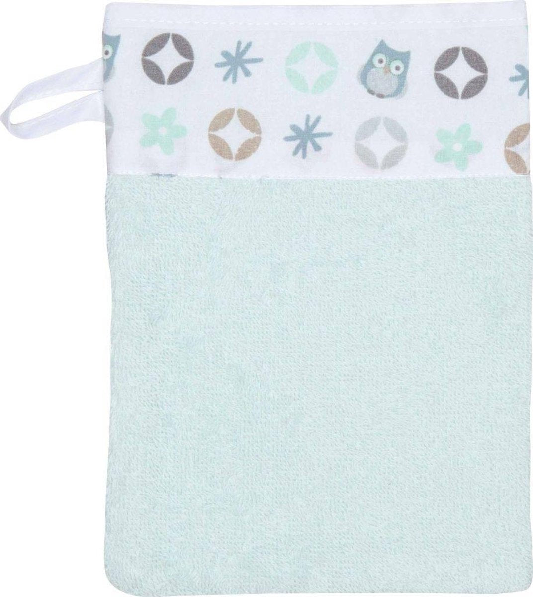 Bebe-jou washandje Owl family