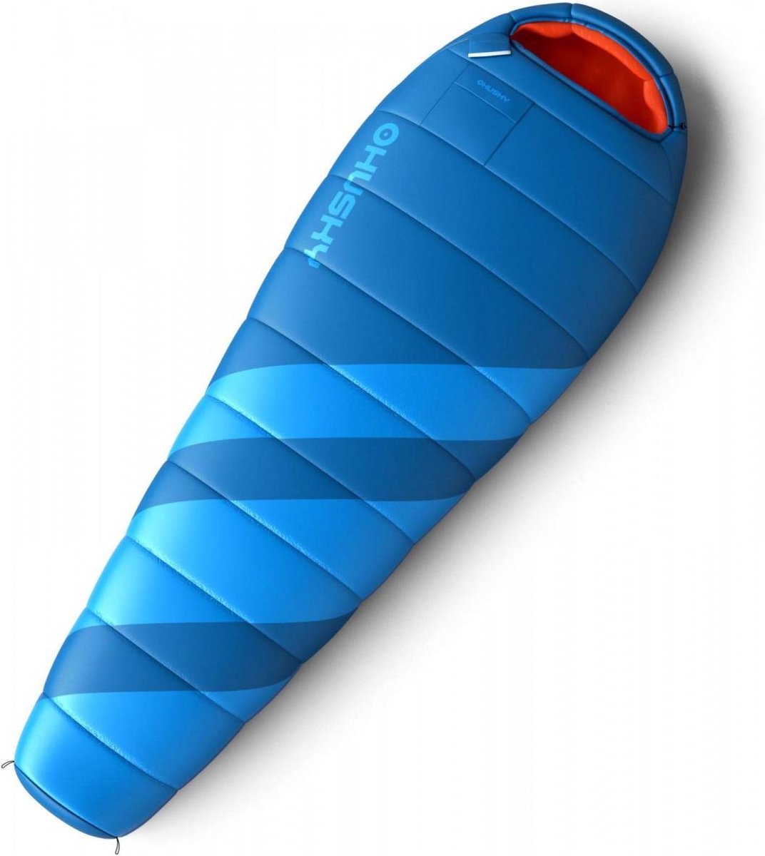 Husky mummyslaapzak Montello -9°C 220 x 85 cm - Blauw