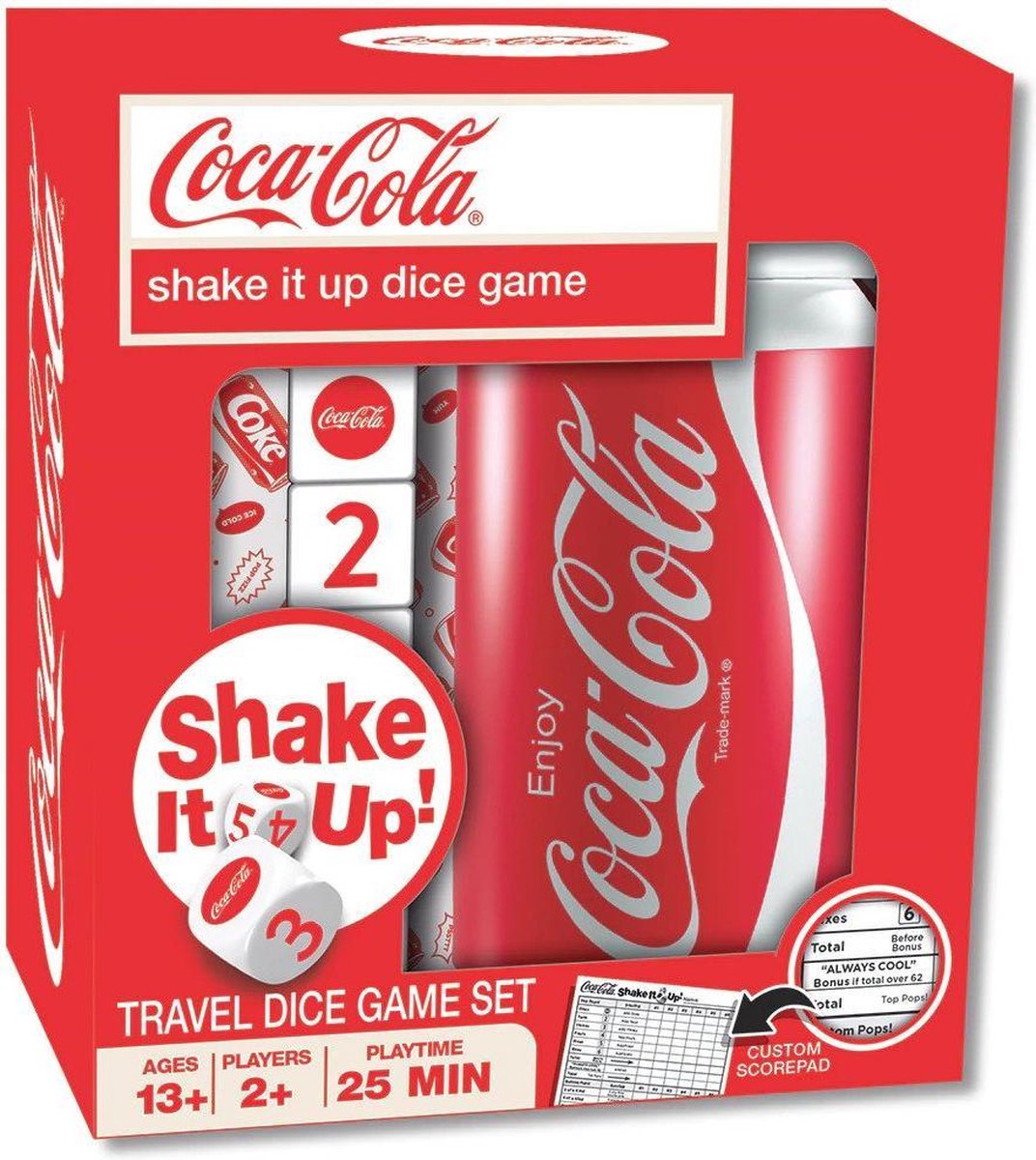 Coca-Cola Shake It Up Dice Game (Yathzee)