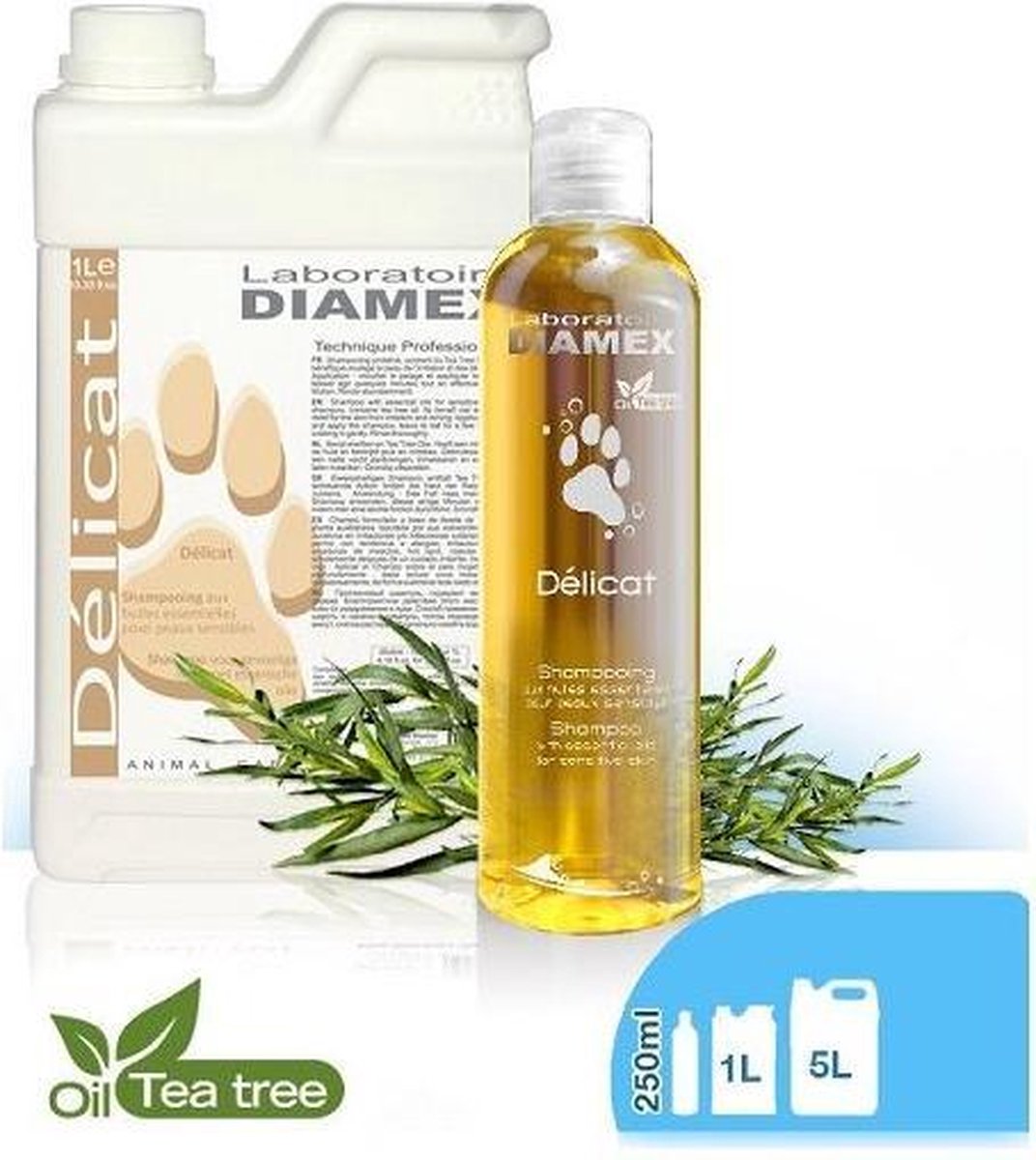 Diamex Délicat Shampoo Voor Honden-1l