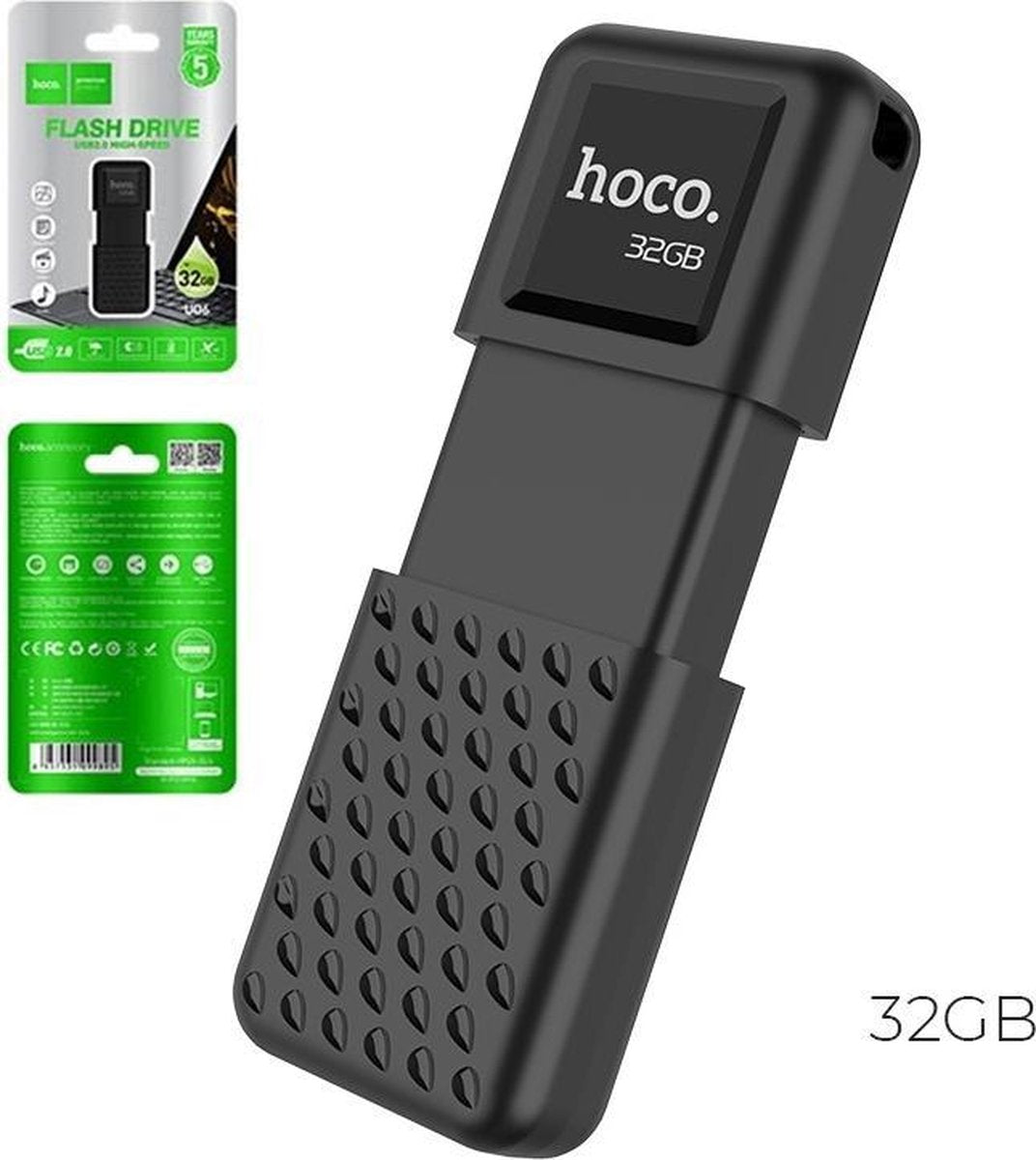32GB Hoco Premium UD6 USB flash disk Drive Intelligent 2.0