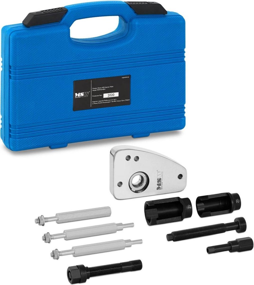 MSW Injectortrekker - HDI - Set - 11 stuks