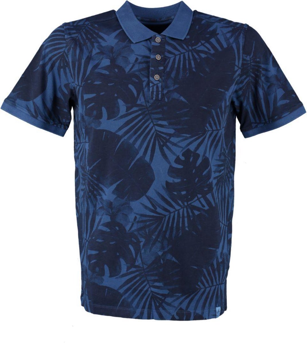 Bluefields blauwe polo - Maat S