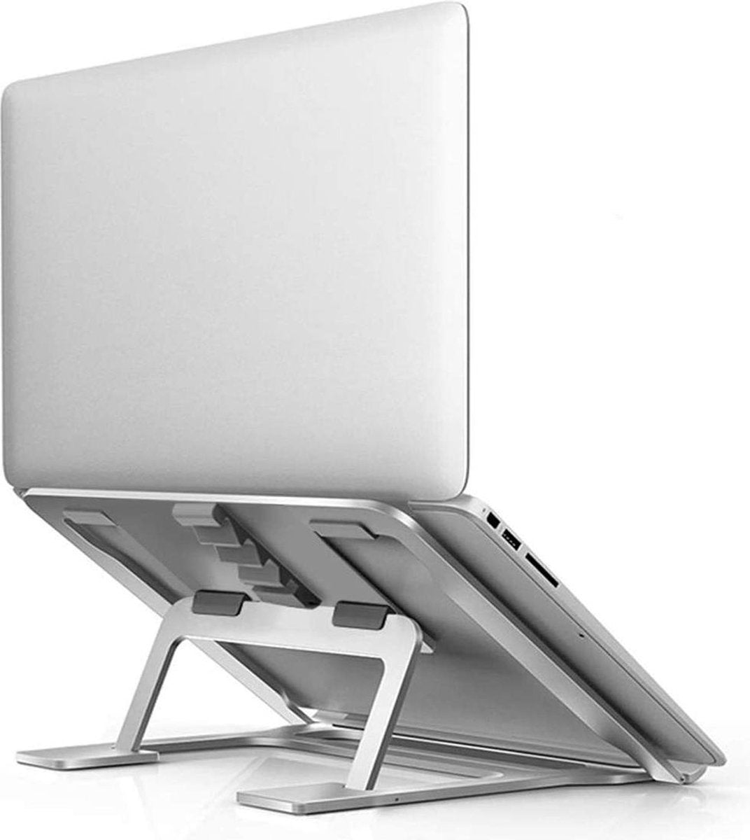 Verstelbare Ergonomische Laptop Standaard - Notebook Standaard Universeel – Aluminium Laptop Standaard - Lichtgewicht laptop Apple Macbook Pro/Air