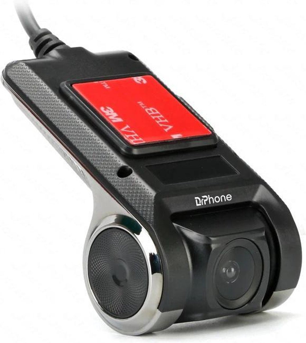 DrPhone ADA1 Auto ADAS DVR Dashcam - 720P - Videorecorder - Camera Geschikt voor AndroidPlayer - Zwart