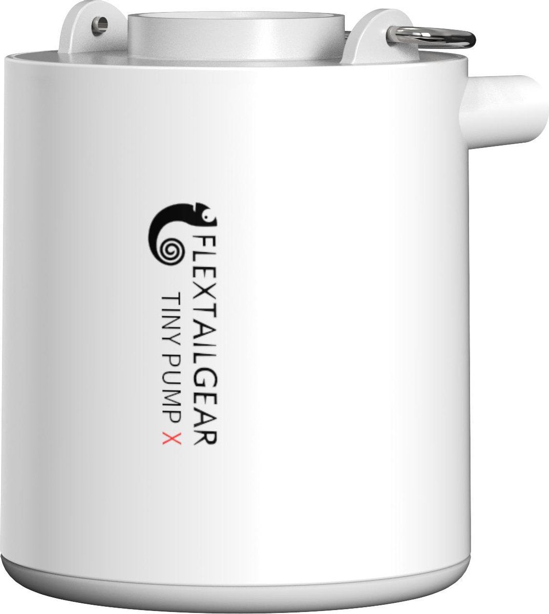 Flextail Gear luchtbed pomp Tiny Pump X - Oplaadbare luchtbedpomp - 400LM lantaarn - 3-in-1 - wit