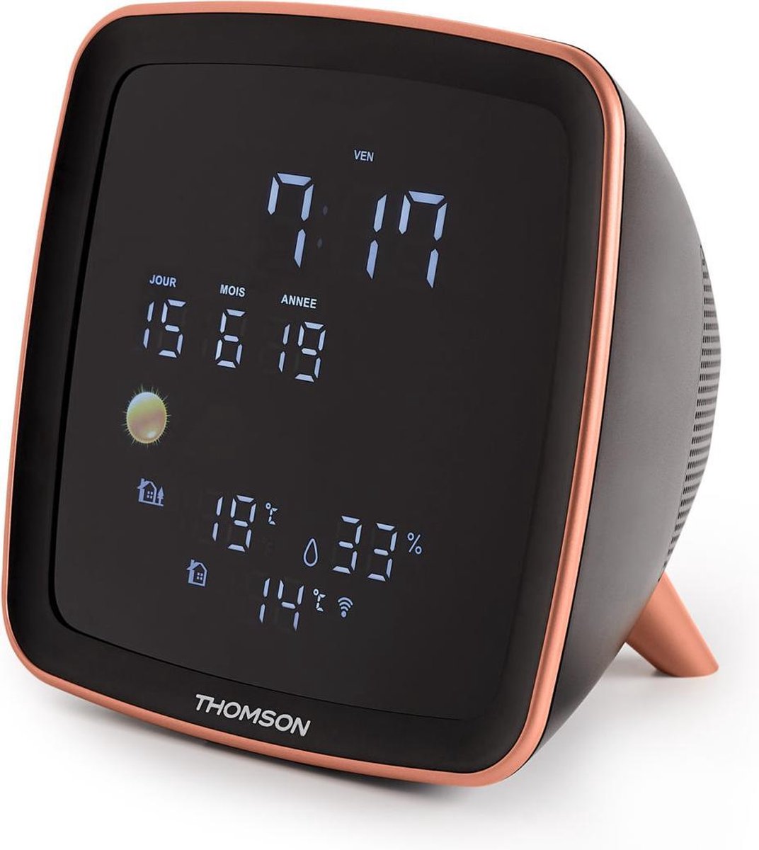 Bigben Thomson Wekkerradio - Weerstation & Bluetooth speaker