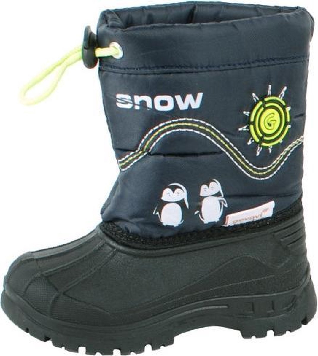 Gevavi Boots - CW84 gevoerde kinderlaars blauw - Maat 23