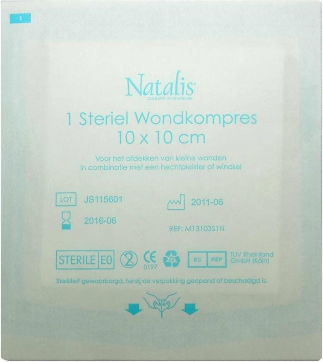 Natalis Wondkompres Steriel