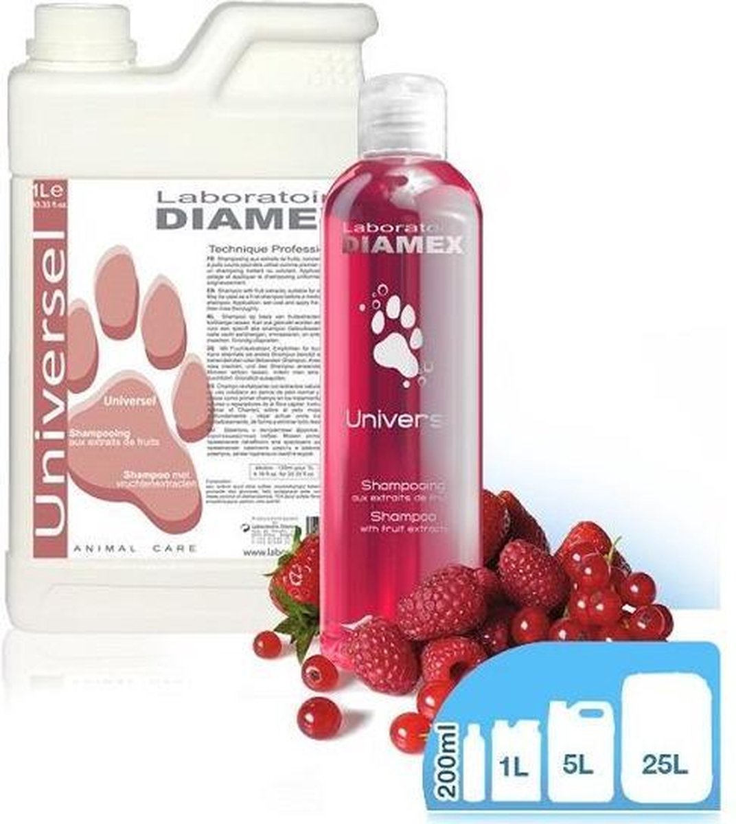 Diamex Universal Pink Hondenshampoo-5l