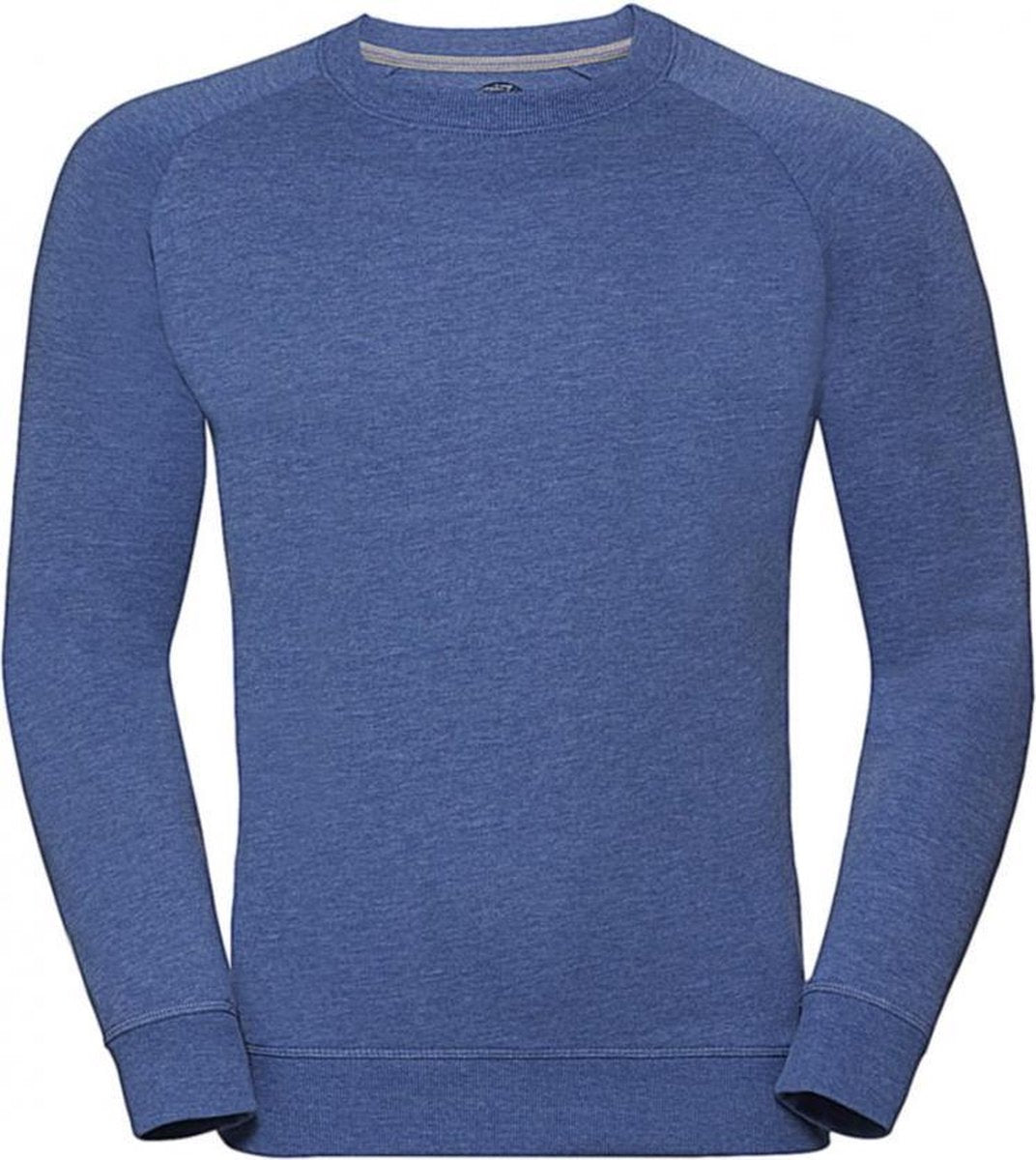 Men's HD Raglan Sweat Small Blue Marl