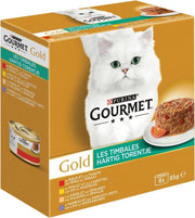 Gourmet Gold Hartig Torentje - Kattenvoer Vlees - 48 x 85 g
