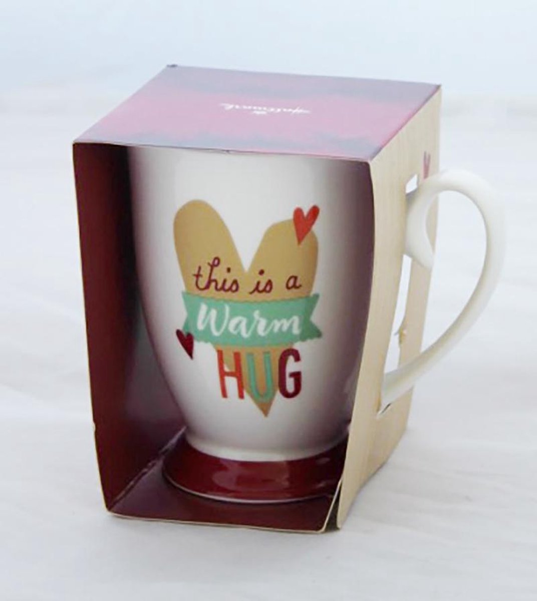 Beker - Hallmark - "This is a warm hug"
