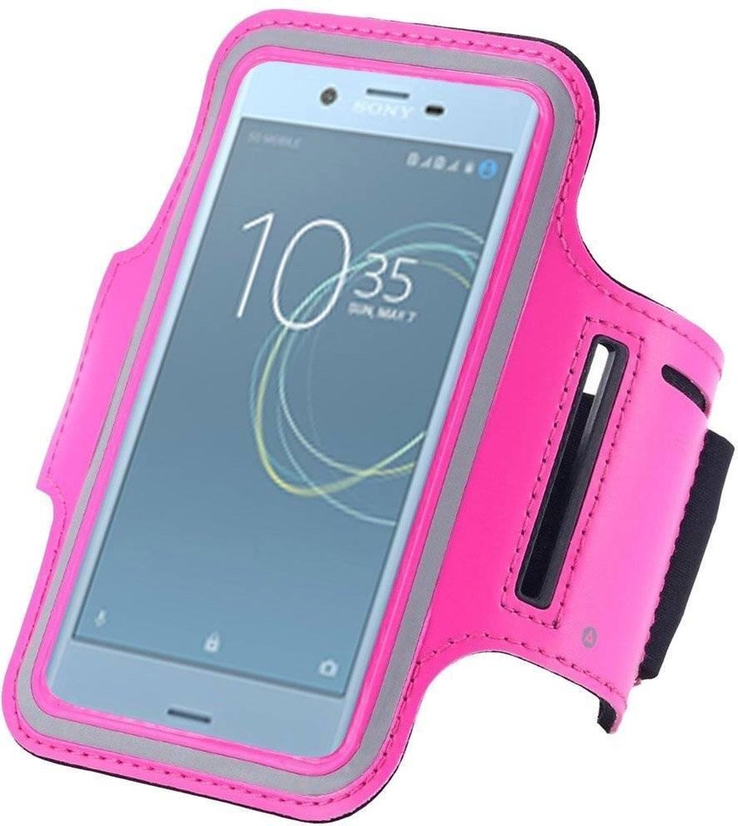 Sony Xperia XZs Sportband Hardloop armband Roze