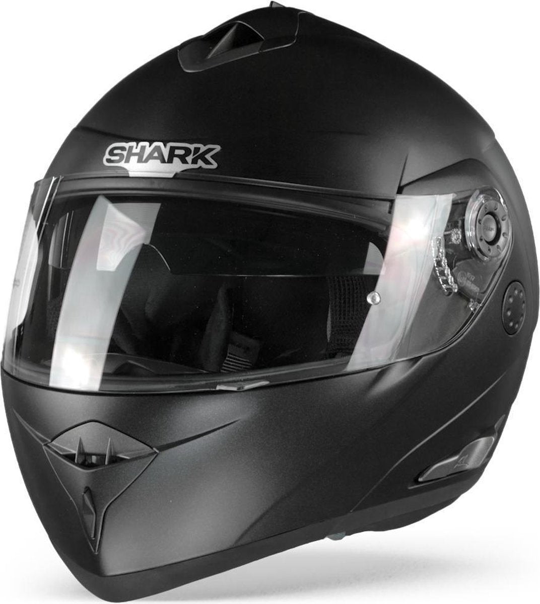 Shark Openline Pinlock Prime Kma Mat Zwart SyteemSysteemhelm - Motorhelm - Maat M