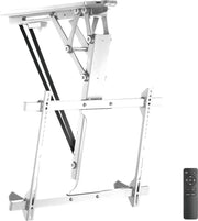 My Wall premium plafondbeugel voor schermen tot 70 inch / inklapbaar met motor / wit