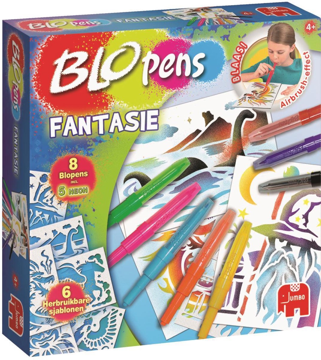 Blopens Activity Set Fantasie Knutselpakket met Blaasstiften