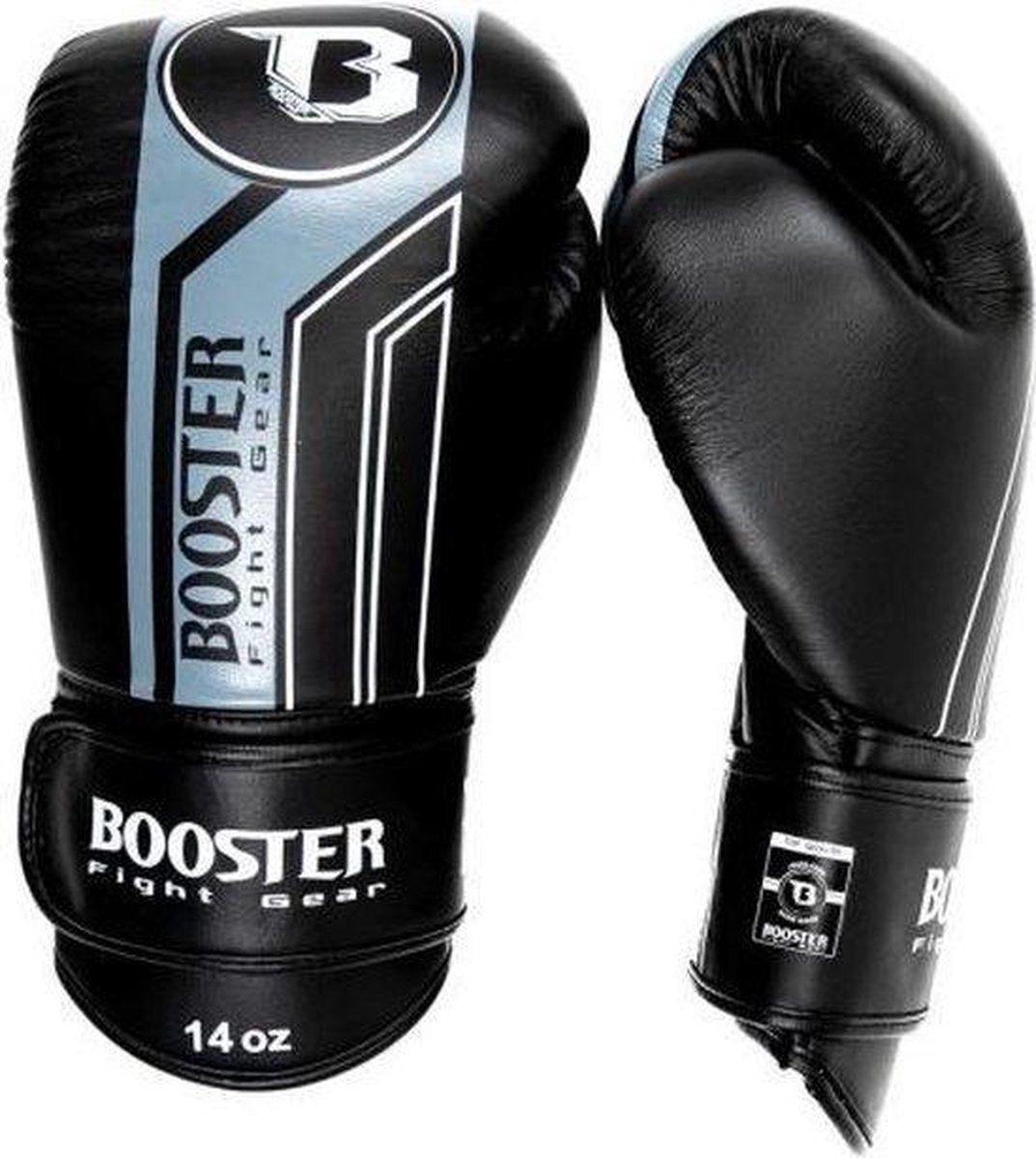 Booster Fightgear - bokshandschoenen - BGL V9 - Zwart/Grijs - 12oz
