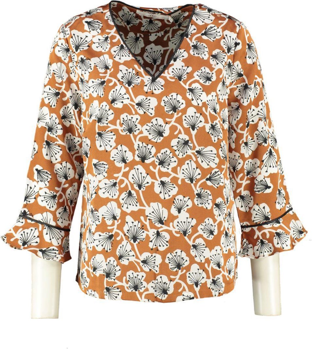 Aaiko shiny blouse 3/4 mouw - Maat XS