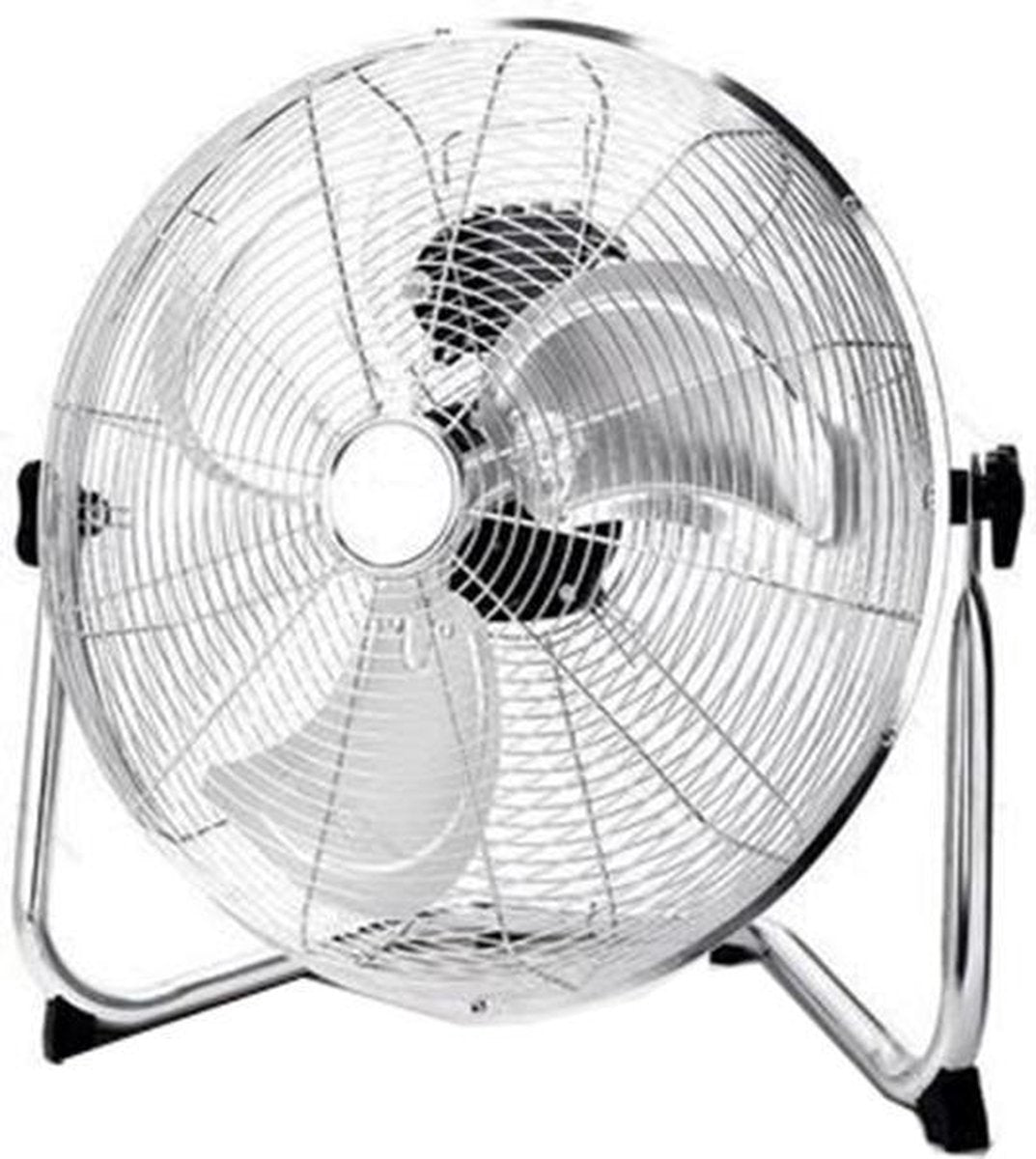 Ventilator - Aigi Unimo - Vloerventilator - Staand - Rond - Mat Zilver - Kunststof - BSE