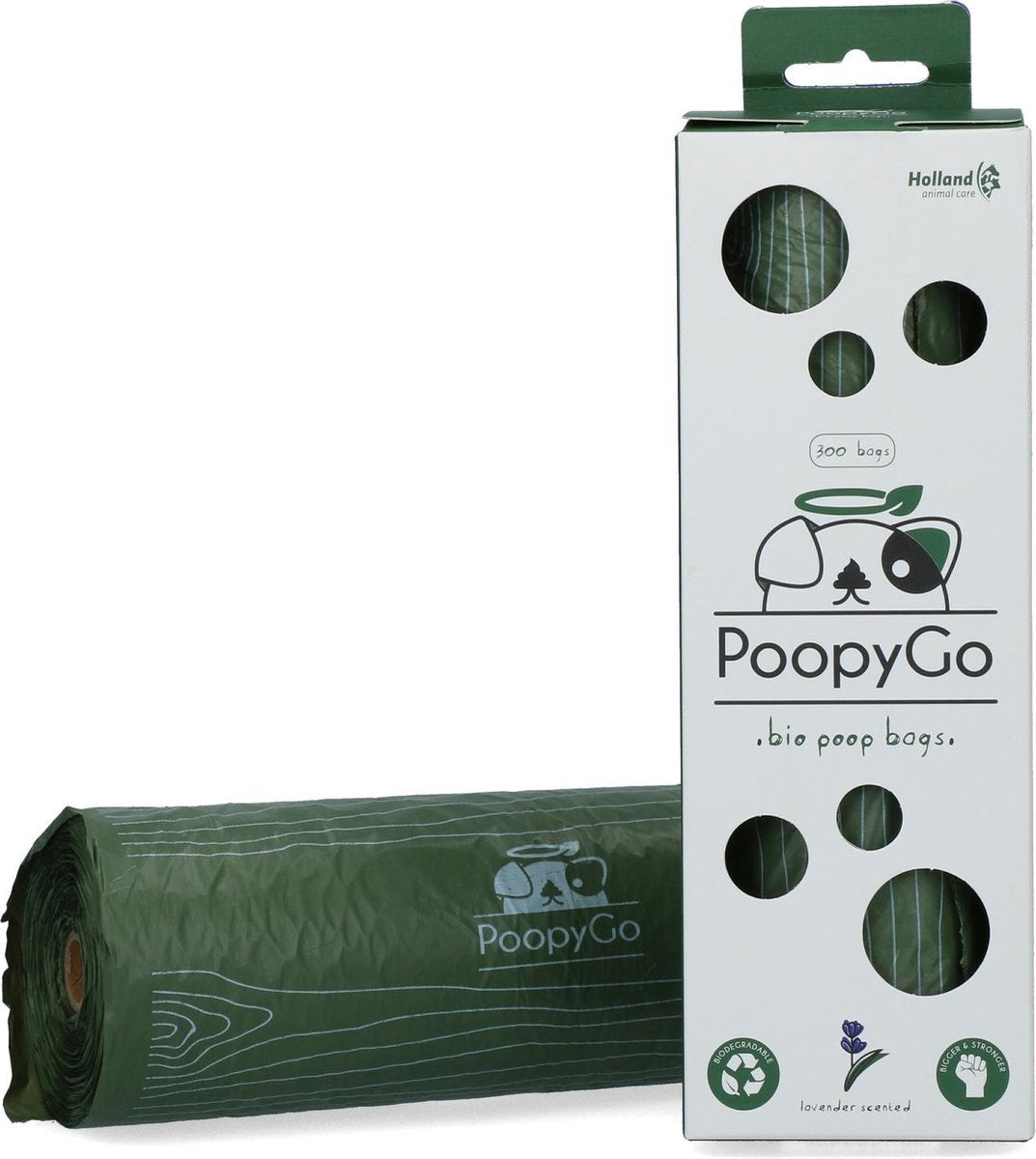 Poepzakjes tissue box lavendel
