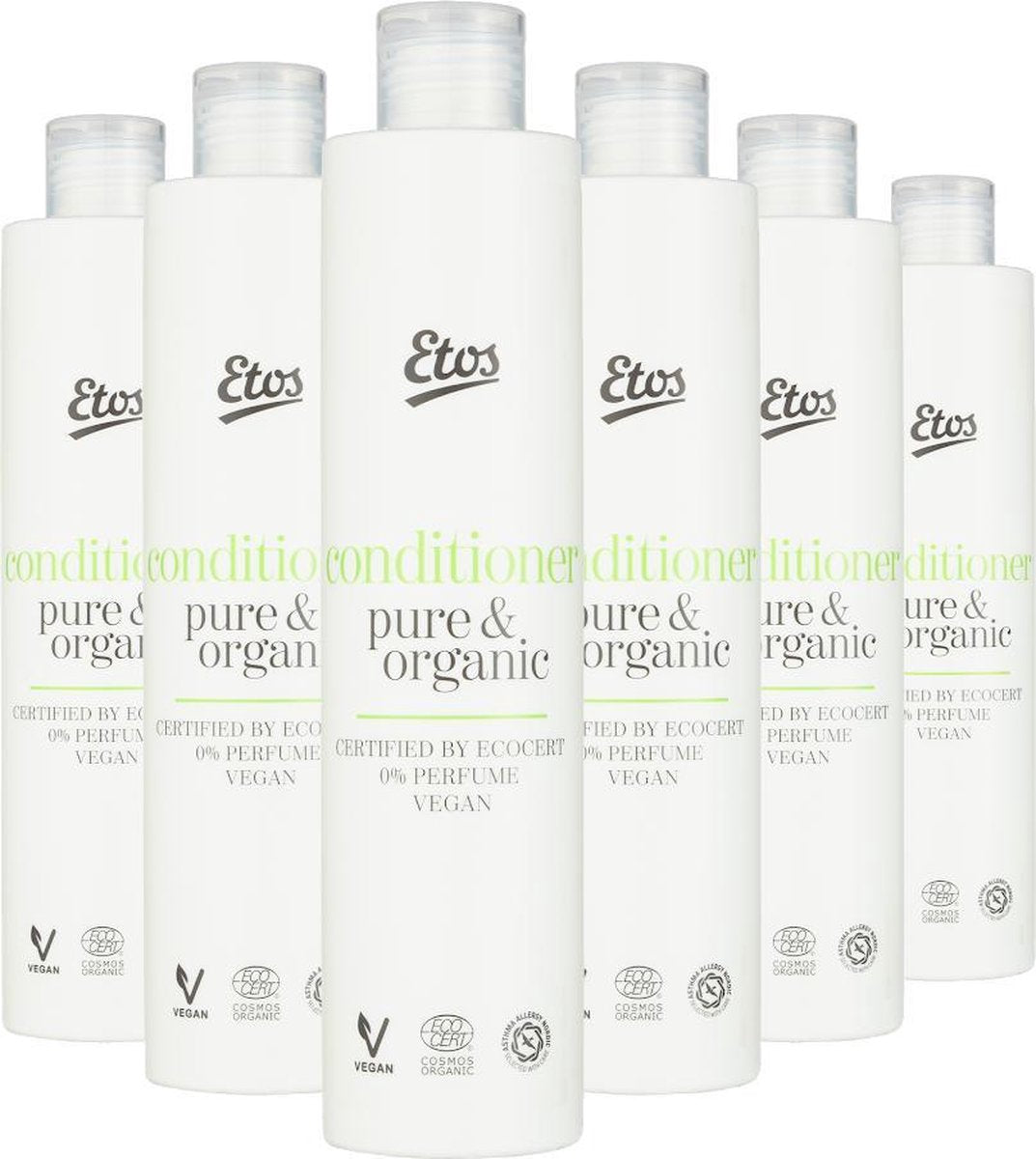 Etos Conditioner Pure & Organic - 6 x 300 ml
