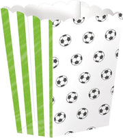 8 stuks Popcornbakjes Voetballen