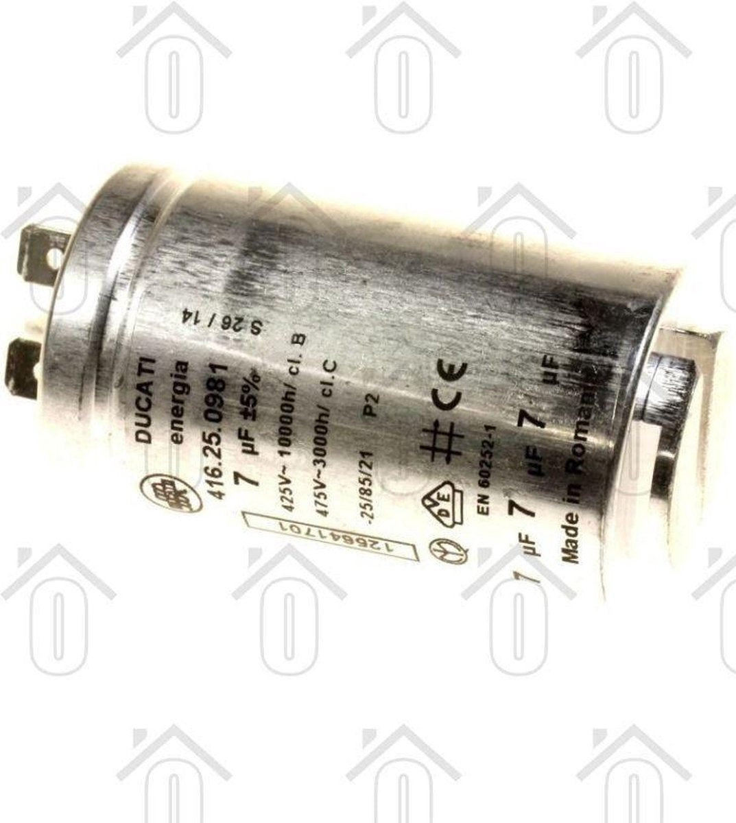 AEG Condensator 7 uf Bedrijfscondensator motor trommel T71279AC