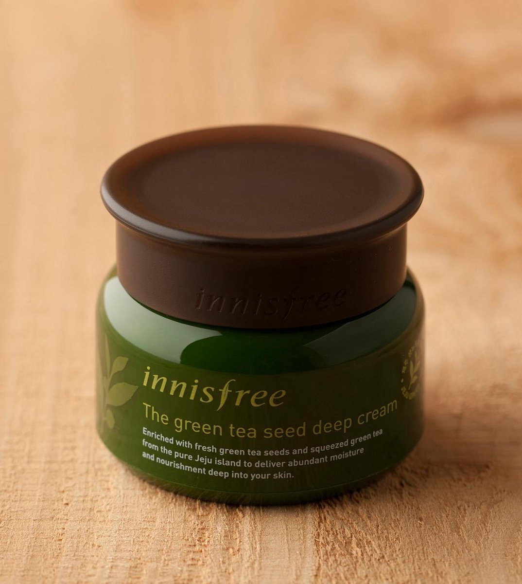 Green Tea Seed Deep Cream - Innisfree Korean Skin Care gezichtscrème