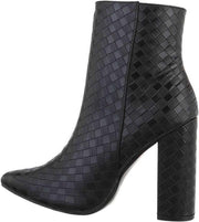 Elegante High Heel Enkellaarzen