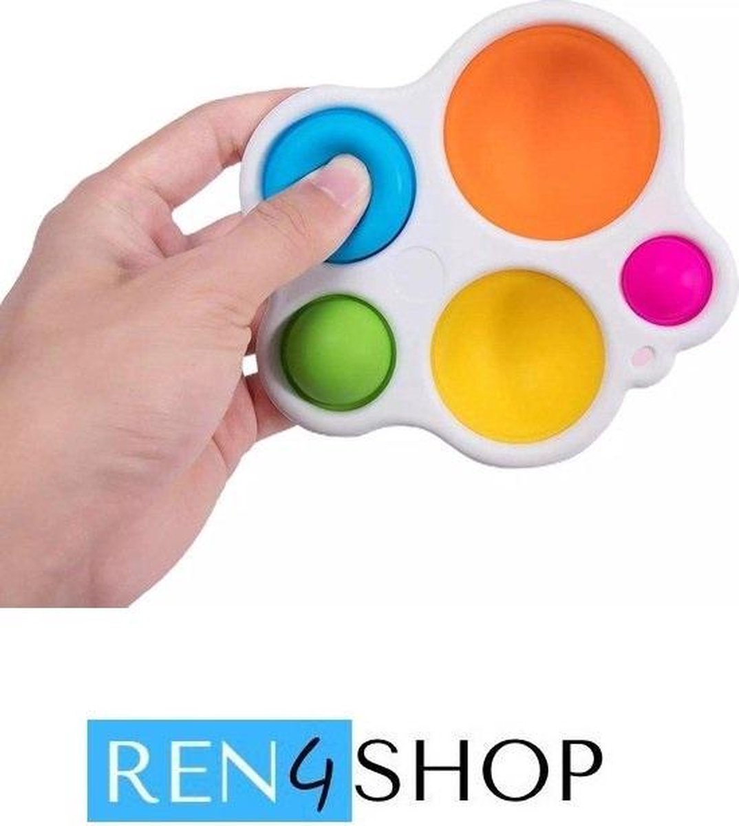 Ren4Shop© Simple Dimple - Fidget Toys - Multi Pop it - Stress verlagend - Gezien op TikTok!