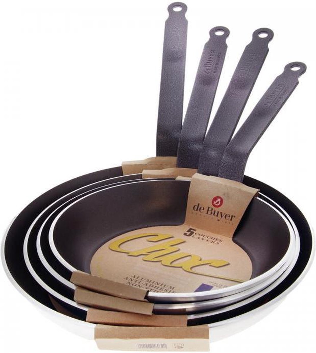 De Buyer CHOC Lyonnaise Koekenpannenset