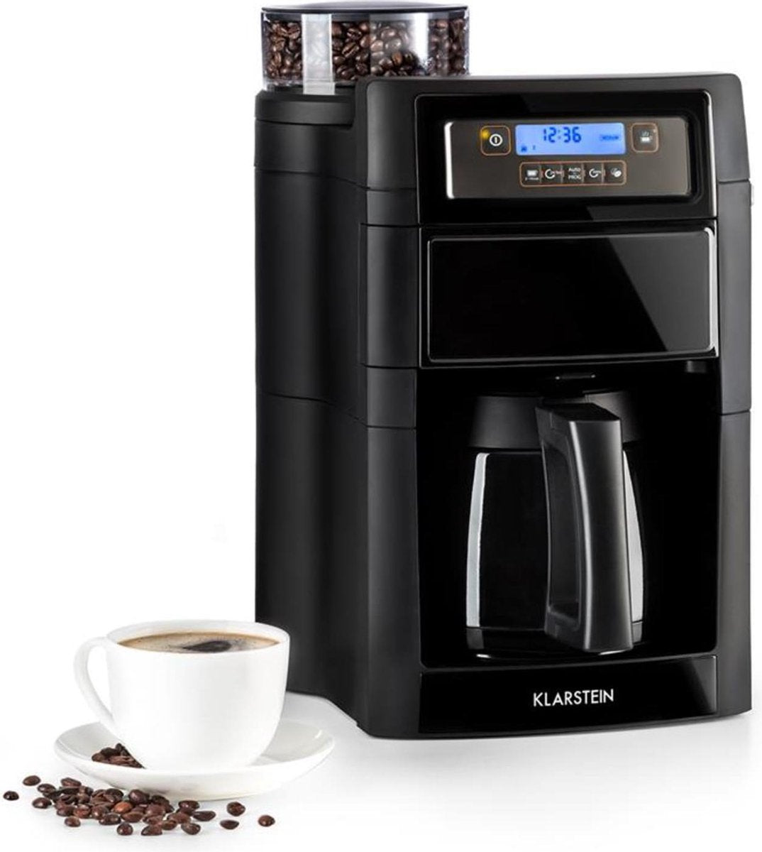 Klarstein Aromatica II Duo koffiezetapparaat geïntegreerd maalwerk 1