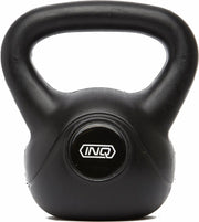 Inq Pe Kettlebell Zwart - Gym/Fitness - 6 Kg - Maat ONESIZE